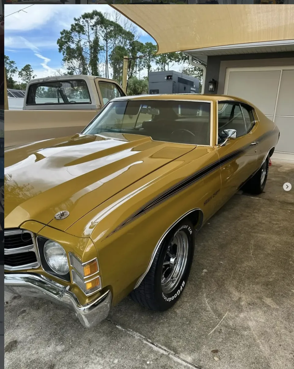 Classic Chevrolet Chevelle finished in a three-year ceramic coating