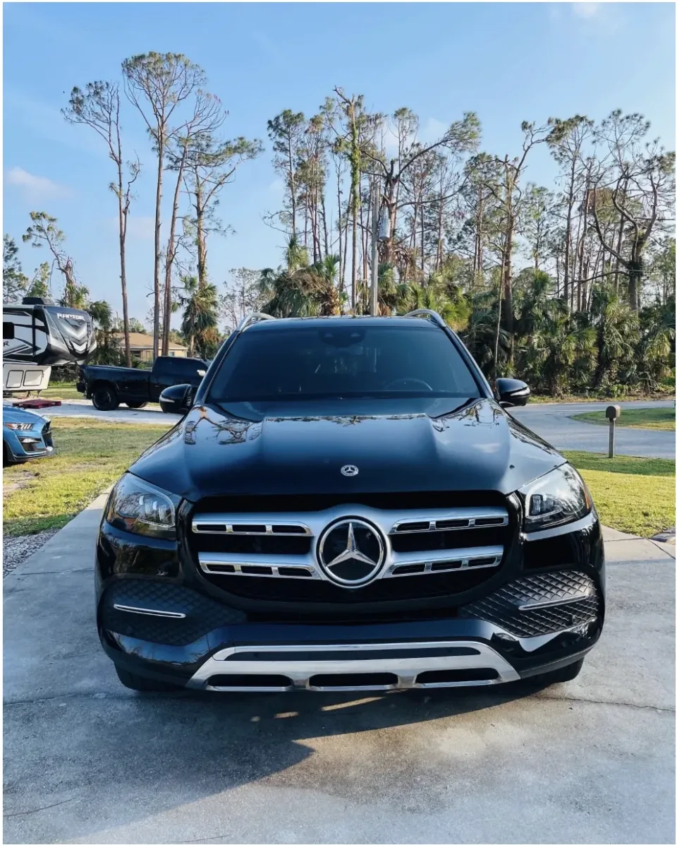 Mercedes GLS finished in a ceramic coating