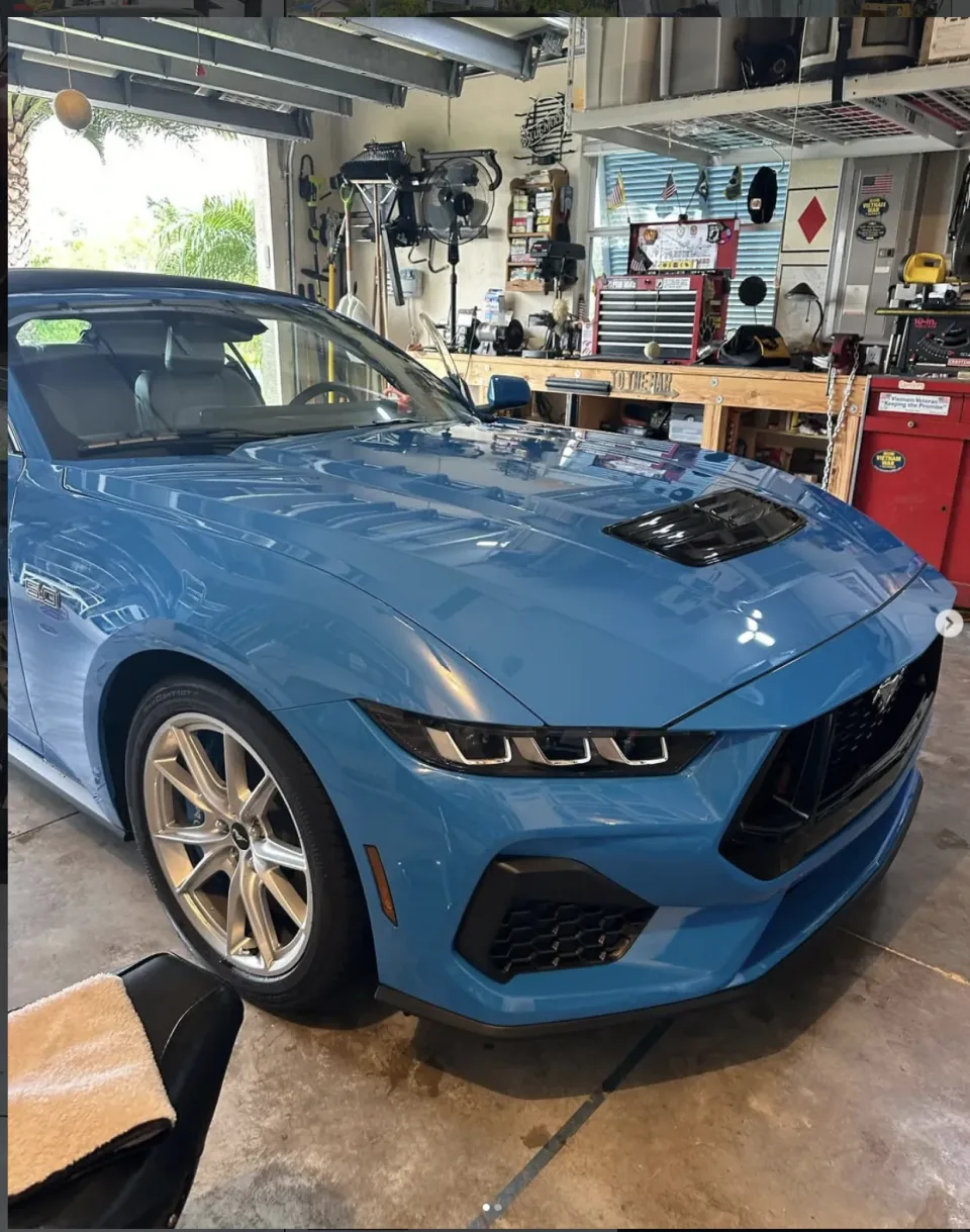 Ford Mustang S650 finished in a ten-year ceramic coating