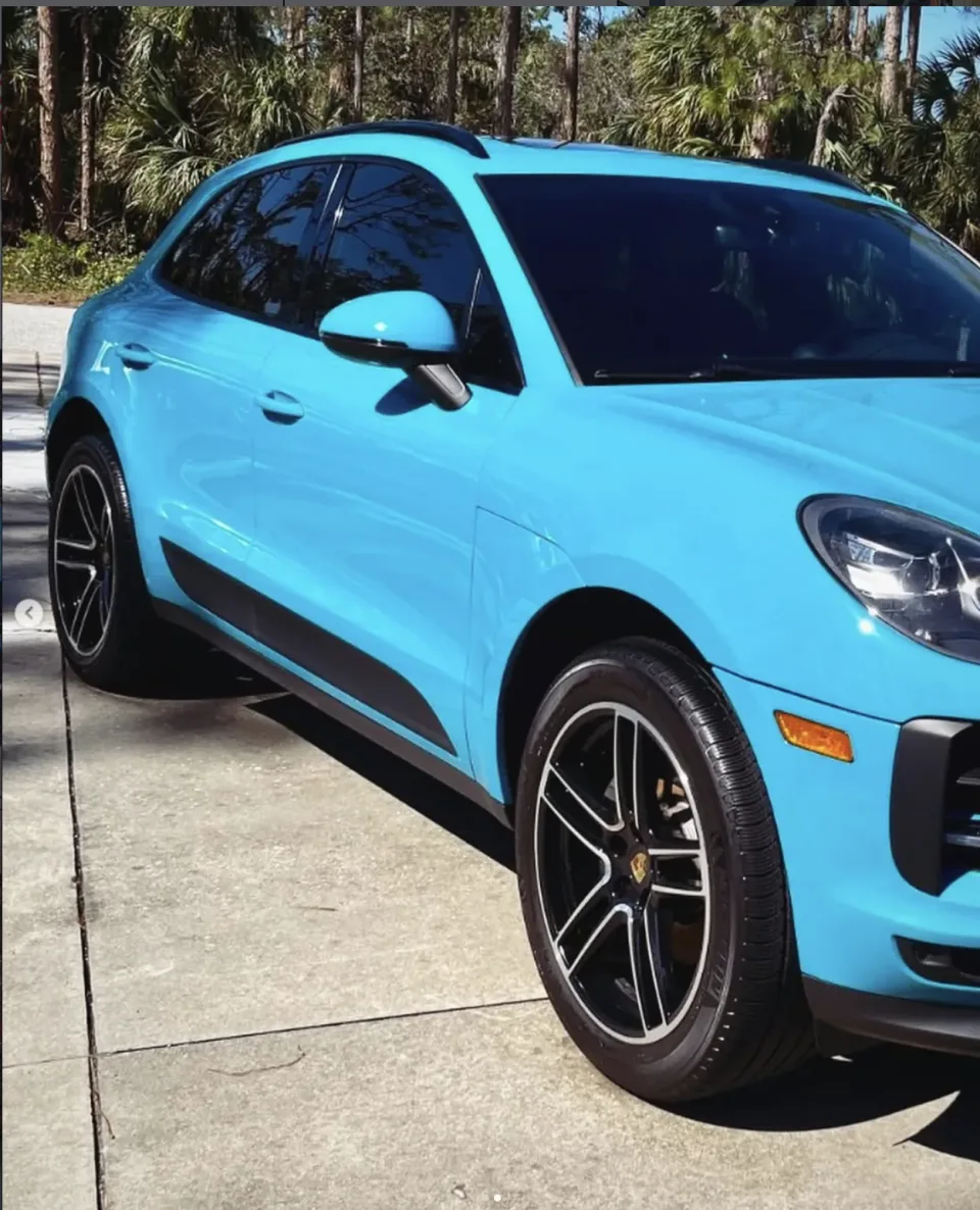 Porsche Macan finished in a six-year ceramic coating